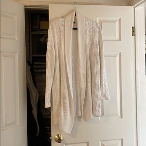 Lauren white cotton sweater